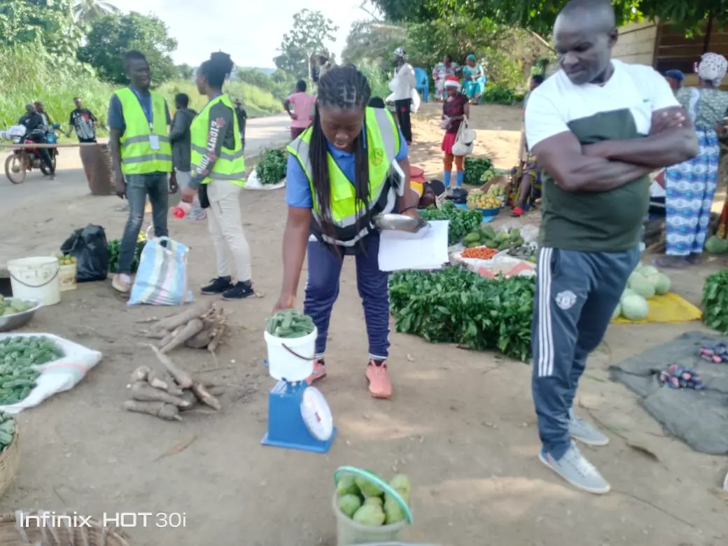 Collecte de données sur le terrain au Cameroun